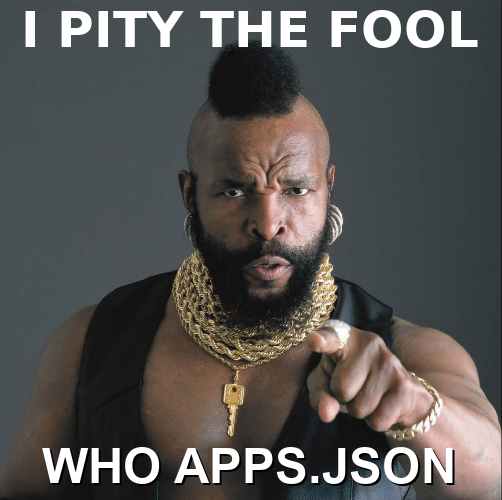 who apps.json